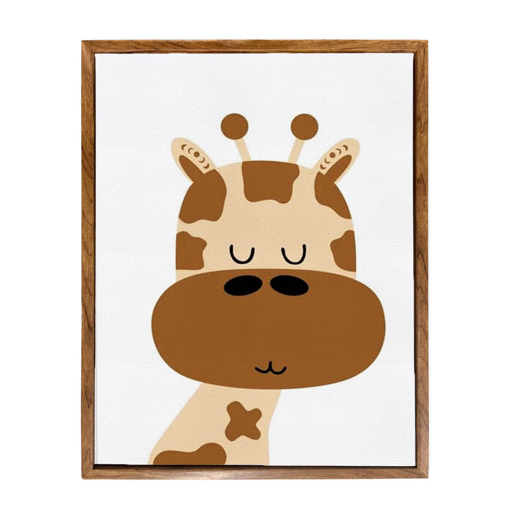 quadro girafa